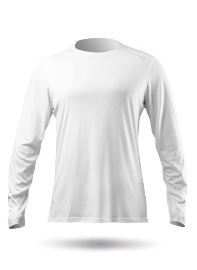 Picture of Mens UVActive Long Sleeve Top - White