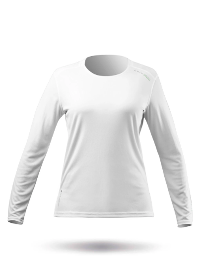 Picture of Womens UVActive Long Sleeve Top - White