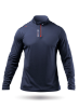 Picture of Mens UVActive High Collar 1/4 Zip Top - Navy