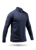 Picture of Mens UVActive High Collar 1/4 Zip Top - Navy