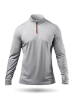 Picture of Mens UVActive High Collar 1/4 Zip Top - Grey