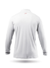 Picture of Mens UVActive High Collar 1/4 Zip Top - White