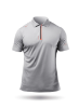 Picture of Mens UVActive Zip Sports Polo - Grey