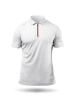 Picture of Mens UVActive Zip Sports Polo - White