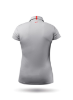 Picture of Womens UVActive Zip Sports Polo - Grey