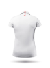Picture of Womens UVActive Zip Sports Polo - White